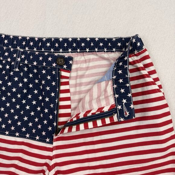 Chubbies Swim Trunks Mens XL 5.5" The Mericas Shorts Stars Stripes American Flag - Picture 9 of 12